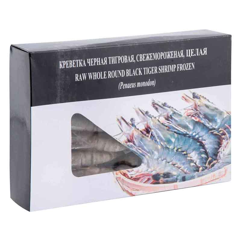 Креветки тигровые свежемороженые
