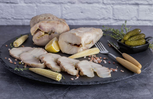 Осетр горячего копчения