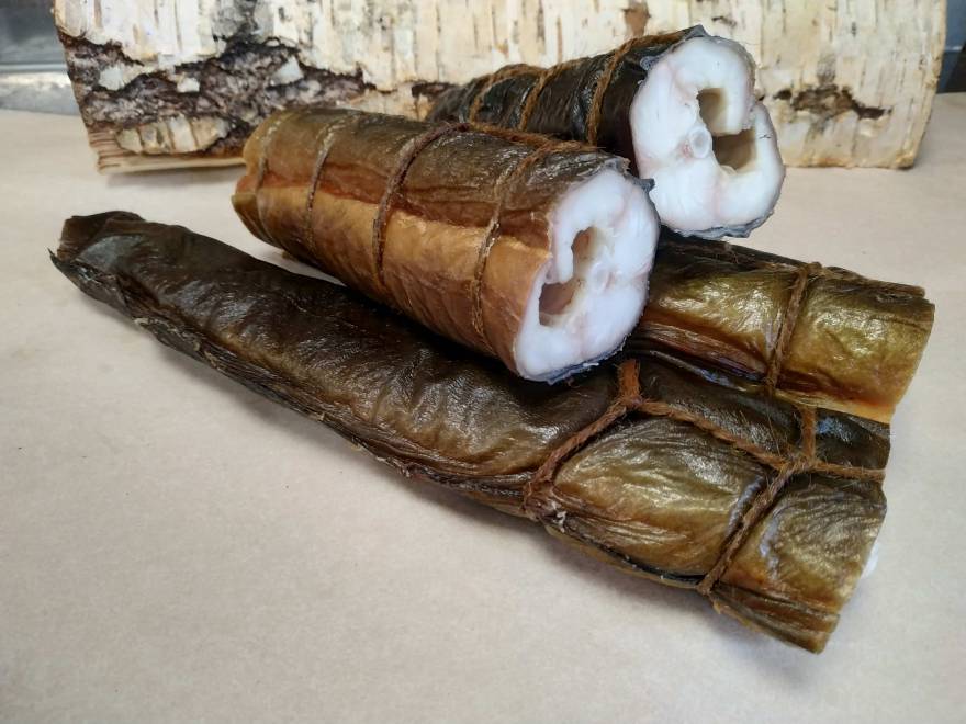 Угорь филе горячего копчения